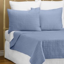 Ivy Hill Home Landon Quilt Set - Twin in Heritage Blue - Overstock