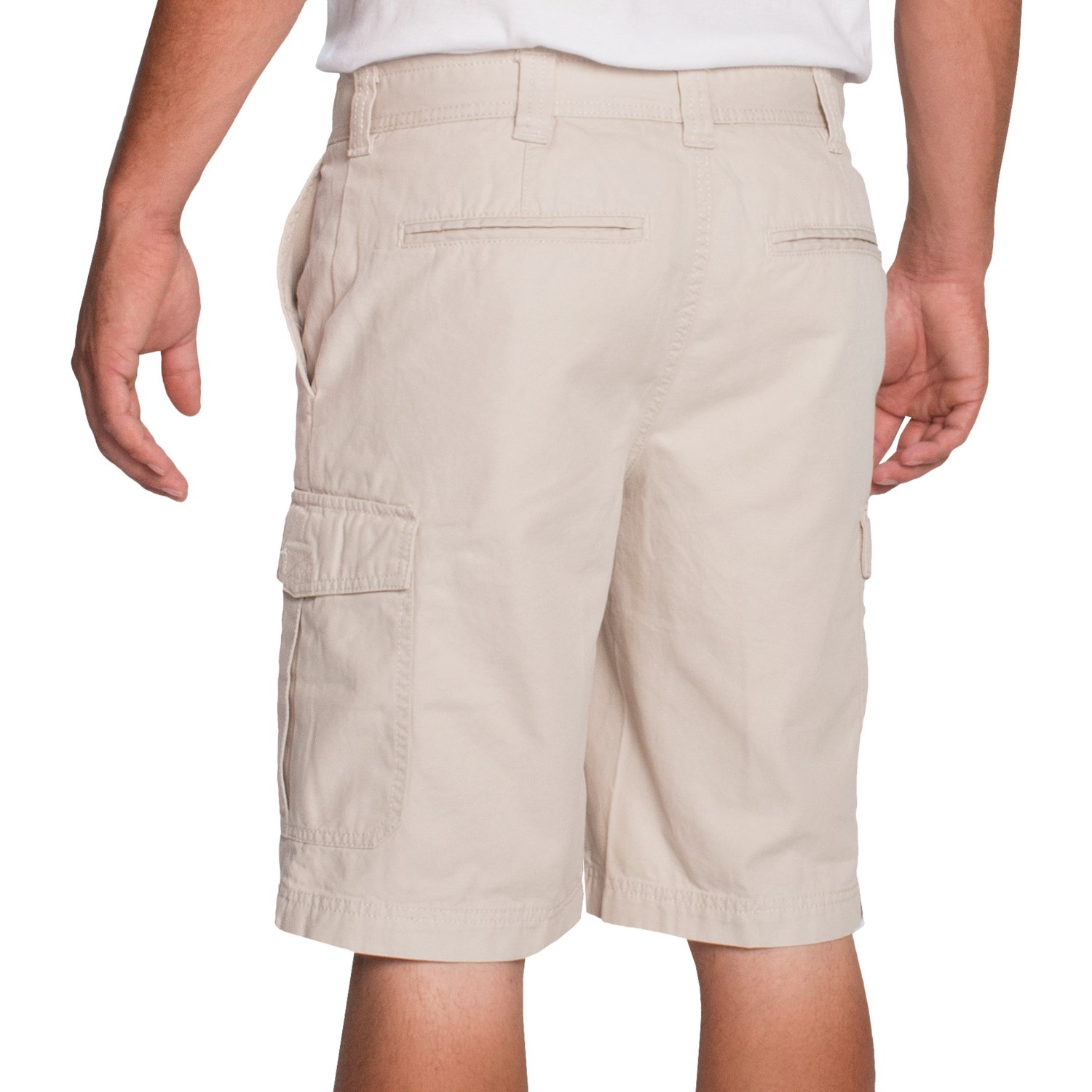 IZOD Saltwater Solid Cargo Shorts (For Men) Save 78