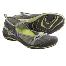 J-41 Misty Mesh Mary Jane Shoes (For Women) in Grey - Closeouts
