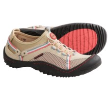 J-41 Tahoe Shoes - Slip-Ons (For Women) in Sand/Coral/ Petal - Closeouts