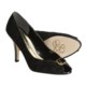 J. Renee Mona Peep-Toe Pumps - Pleated Satin (For Women)