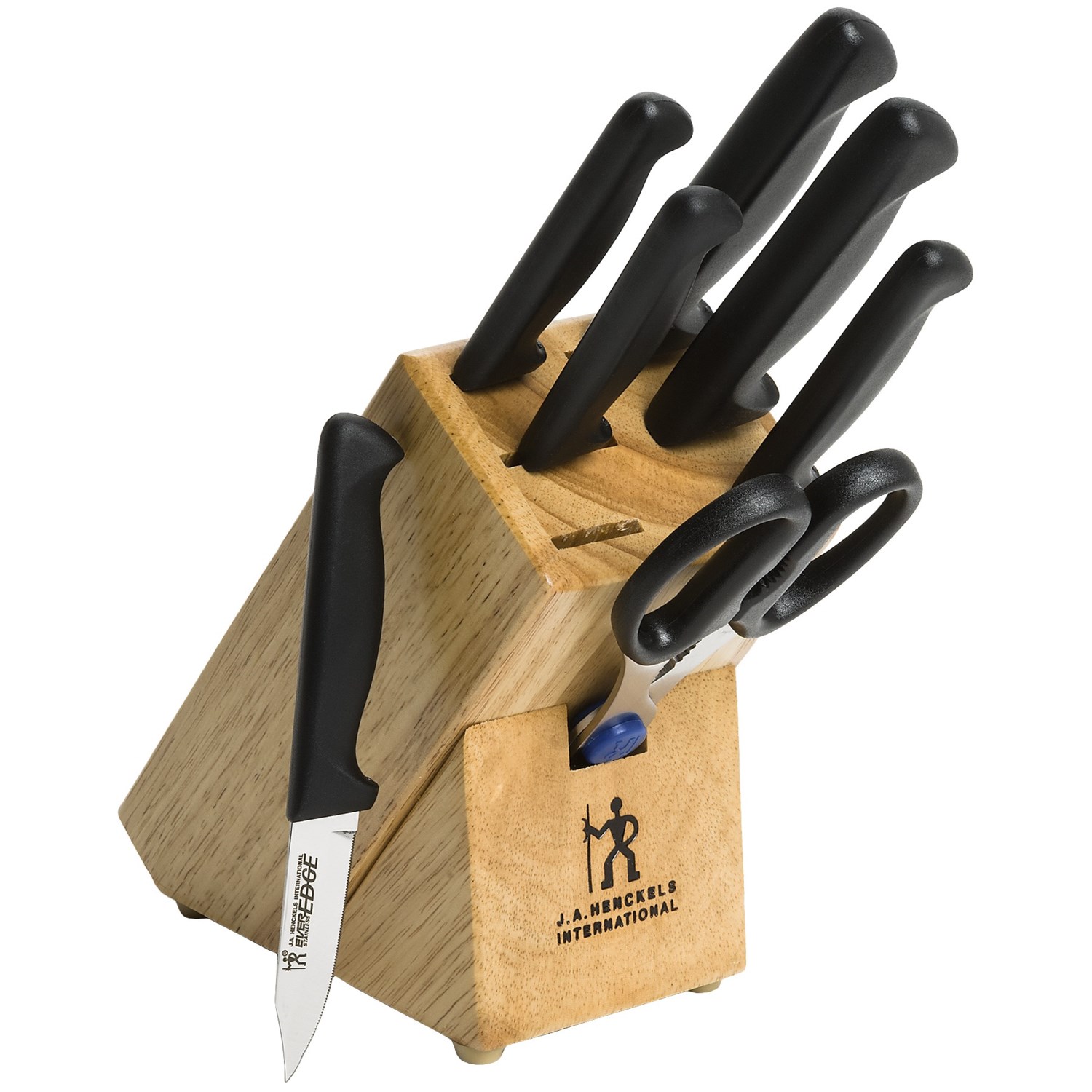 J.A. Henckels International Everedge Knife Block Set 8Piece