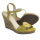 Jack Rogers Clare Sandals - Leather, Wedge Heel (For Women)