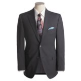 Jack Victor Beaded Tonal Stripe Suit - Worsted Wool (For Men)