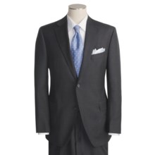Jack Victor Faint Stripe Suit - Wool (For Men) in Charcoal - Closeouts