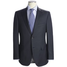 Jack Victor Herringbone Stripe Suit - Loro Piana Wool (For Men) in Charcoal - Closeouts
