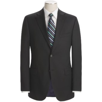 Jack Victor Loro Piana Wool Suit (For Men) in Black