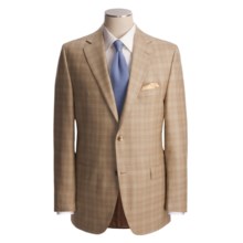Jack Victor Plaid Sport Coat - Wool-Silk (For Men) in Tan - Closeouts