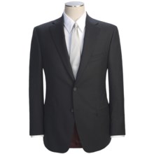 Jack Victor Slim Jim Stripe Suit - Loro Piana Wool (For Men) in Black - Closeouts