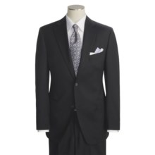 Jack Victor Solid Suit - Wool (For Men) in Black - Closeouts