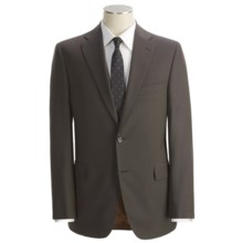 Jack Victor Subtle Tonal Stripe Suit - Wool (For Men) in Dark Taupe - Closeouts