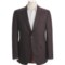 Jack Victor Tic Weave Sport Coat - Wool by Loro Piana (For Men) in Brown/Burgundy