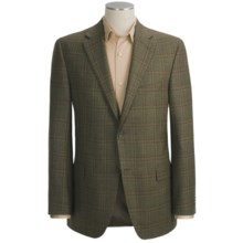 Jack Victor Tic Weave Sport Coat - Wool, Windowpane (For Men) in Brown - Closeouts