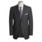 Jack Victor Track Stripe Suit - Worsted Wool (For Men) in Black/Grey