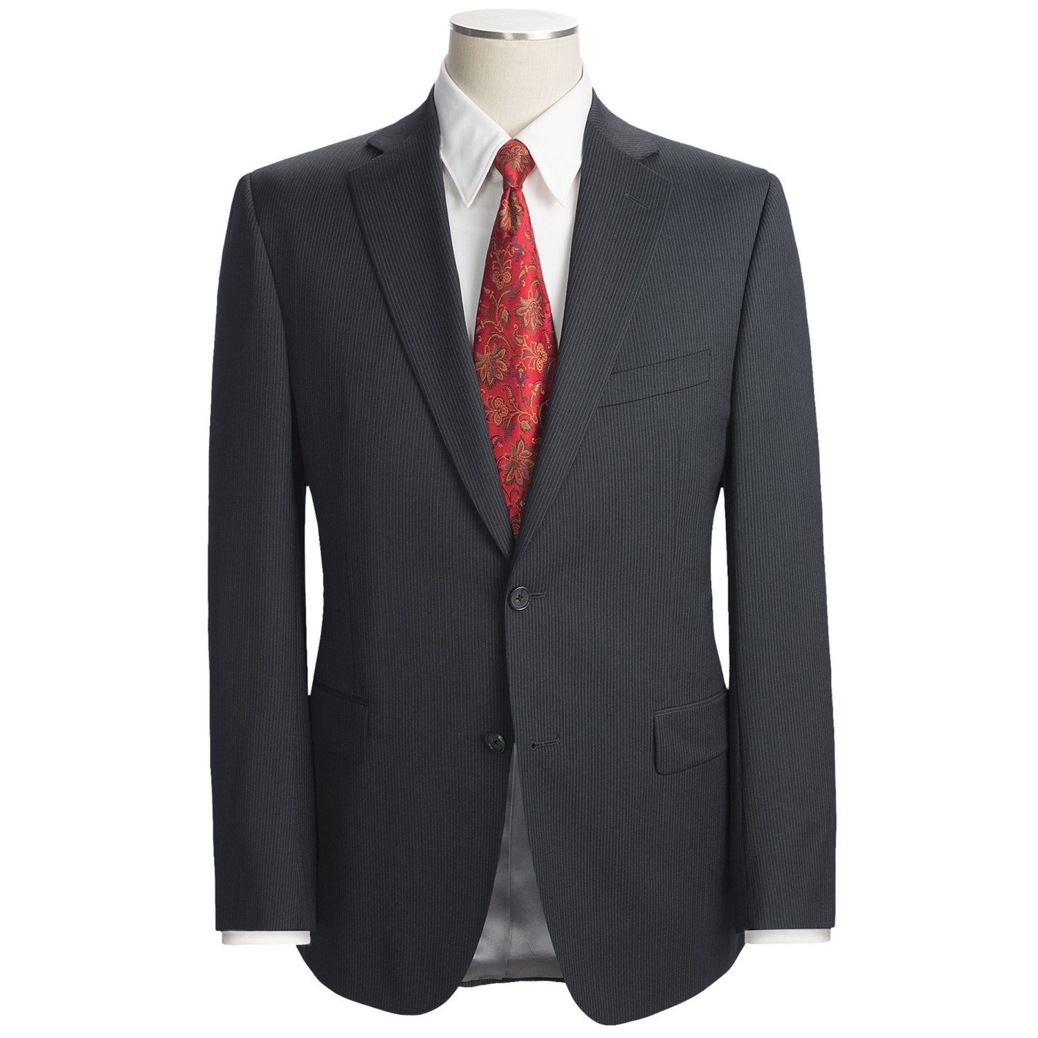 Jack Victor Trim Fit Track Stripe Suit - Wool (for Men)