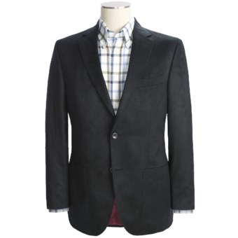 Jack Victor Ultrasuede Sport Coat (For Men) in Black