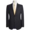 Jack Victor Wool Faint Stripe Suit - Trim Fit (For Men) in Black/Lavender