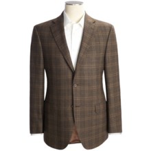 Jack Victor Wool Plaid Sport Coat (For Men) in Brown - Closeouts