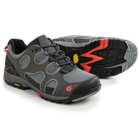 Jack Wolfskin Crosswind Low Hiking Shoes VibramR Outsole For Men