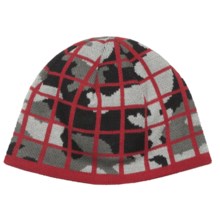 Jacob Ash Attaboy Mogul Jumper Beanie Hat - Fleece Lined (For Boys) in Red Camo - Closeouts