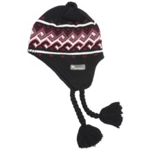 Jacob Ash Attakid Beanie Hat - Jacquard Knit (For Toddler Boys) in Black Combo - Closeouts