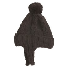 Jacob Ash Attakid Kiddie Kable Flap Cap Hat (For Kids) in Chocolate Brown - Closeouts