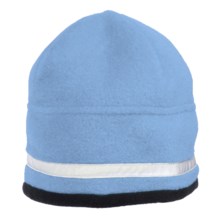 Jacob Ash Attakid Reflective Stripe Beanie Hat - Polartec® Fleece (For Kids) in Galaxy - Closeouts