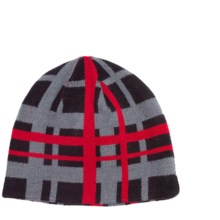 Jacob Ash Attakid Reversible Beanie Hat (For Boys) in Anthracite - Closeouts