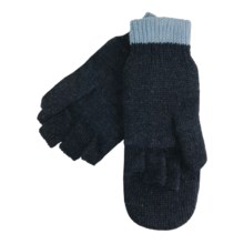 Jacob Ash EcoRaggs® Pop-Top Mittens (For Women) in Peacoat - Closeouts