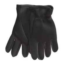Jacob Ash Hot Shot Neoprene Fishing Gloves - Open Cuff (For Men) in Black - Closeouts