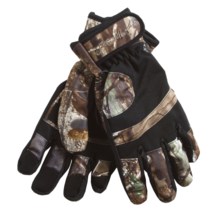 Jacob Ash Hot Shot Rattler Brushed Tricot Hunting Gloves - Insulated (For Men) in Realtree Ap - Closeouts