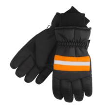 Jacob Ash Matte Tasion Utility Gloves (For Men) in Black/Blaze - Closeouts