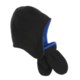 Jacob Ash Puffin Down Contrast Fleece Flap Cap and Mitten Set (For Infants)