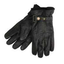 Jacob Ash Weather Beaters Gloves - Leather, Fleece Liner (For Men) in Black - Closeouts