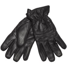 Jacob Ash Weather Beaters Traditional Gloves - Leather (For Men) in Black - Closeouts