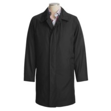 Jacob Siegel Raincoat - Zip-Out Liner (For Men) in Black - Closeouts