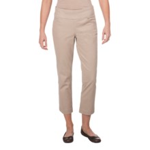 JAG Attie Chino Pants - Pull-On, High Rise (For Women) in Birchwood - Closeouts