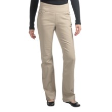JAG Paley Twill Boot Jeans - Pull-On, High-Rise (For Women) in Birchwood - Closeouts