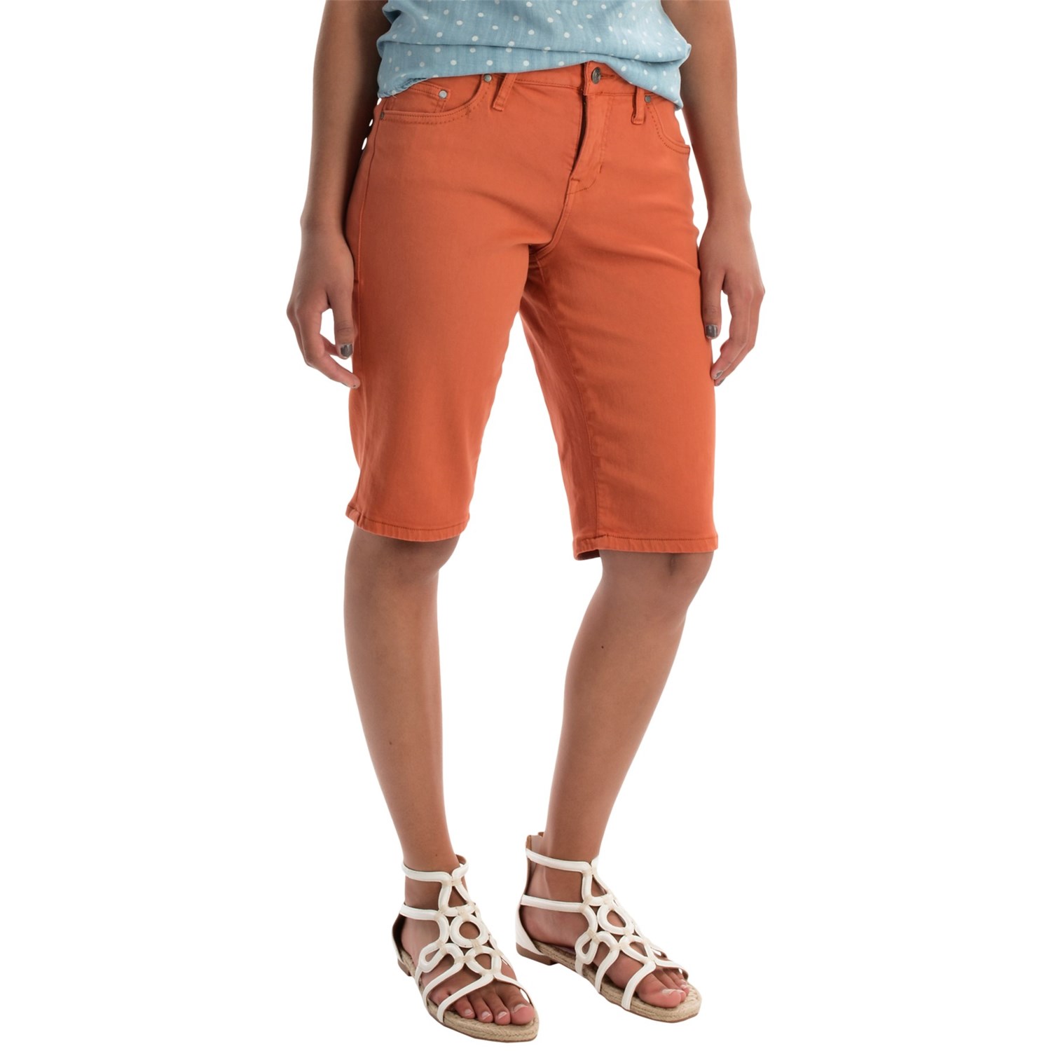 women's cargo bermuda shorts