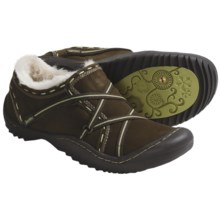 Jambu Crimson Shoes - Suede (For Women) in Moss Faux Fur - Closeouts