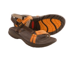 Jambu Hudson Sport Sandals - Leather (For Women) in BrownOrange ...