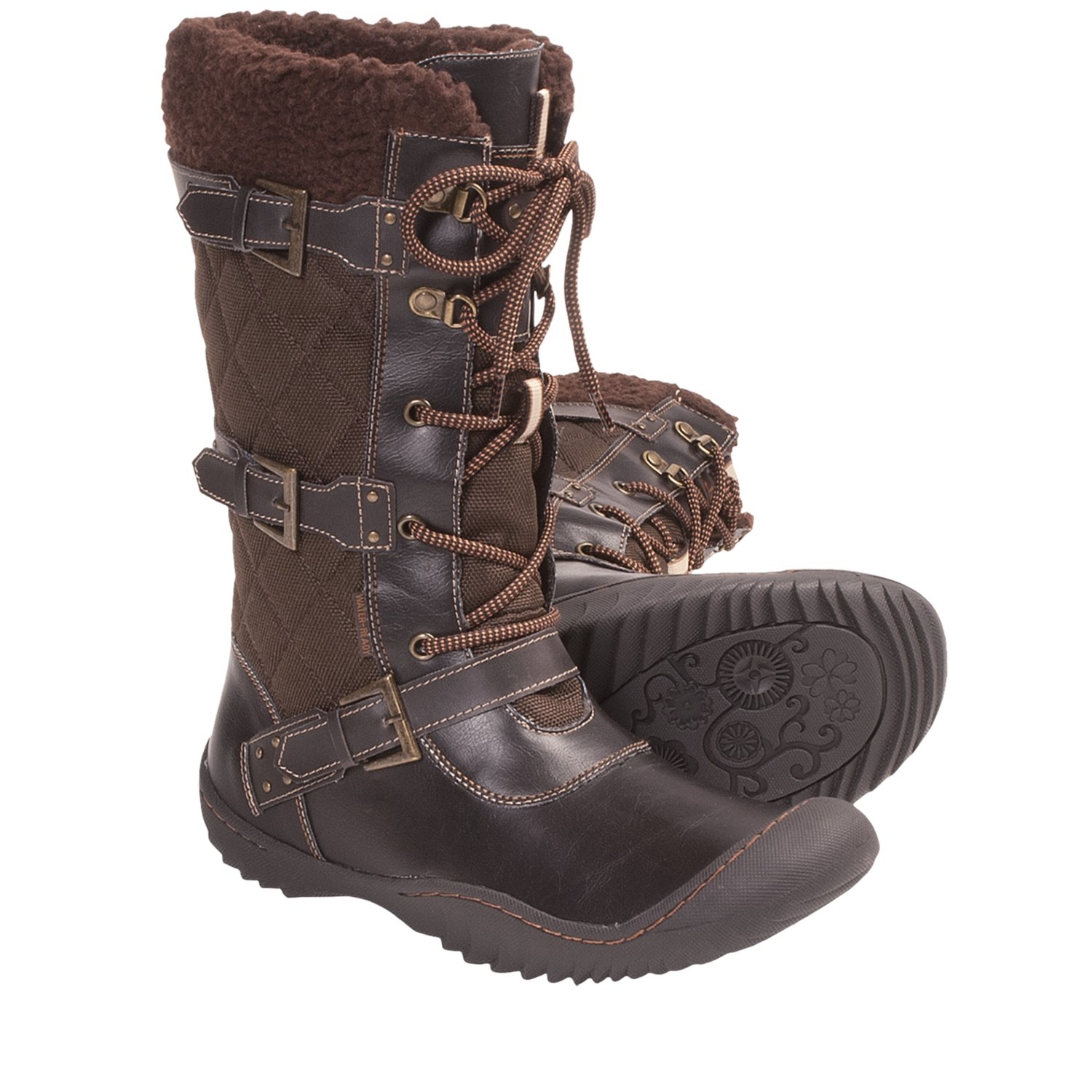 Women) Mount Vegan (For Boots Jambu for Everest Winter  in Brown vegan shoes