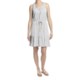 Jersey Knit Drawstring Waist Dress - Sleeveless (For Women)