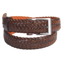 J.L. Powell Blacktail Belt - Leather (For Men) in Brown - Closeouts