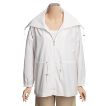 Joan Vass Anorak Jacket (For Women) in Bright White - Closeouts