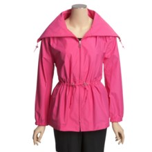 Joan Vass Anorak Jacket (For Women) in Paradise Pink - Closeouts