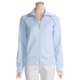 Joan Vass Cotton Knit Jacket - Plus Size (For Women)