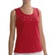 Joan Vass Grommet Detail Tank Top (For Women)