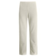 Joan Vass Interlock Pants - Bootcut (For Women) in Cloud - Closeouts