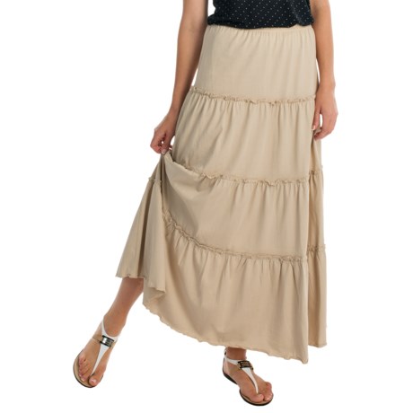 Joan Vass Peasant Skirt For Women